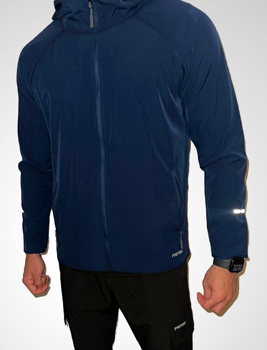 Performance hooded jacket